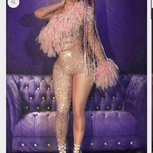 Tokyo bodysuit nude & pink